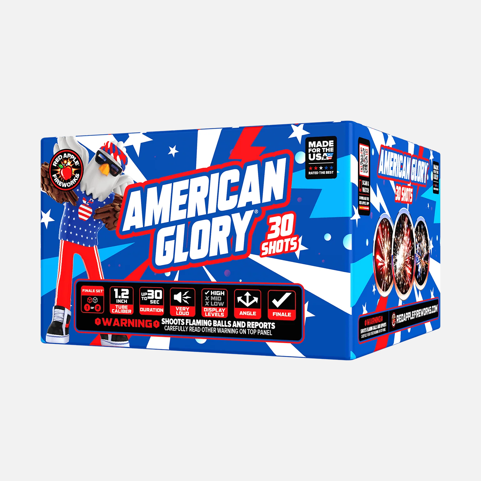 American Glory® 60-Shots XL® Aerial Finale Set® - Image 5