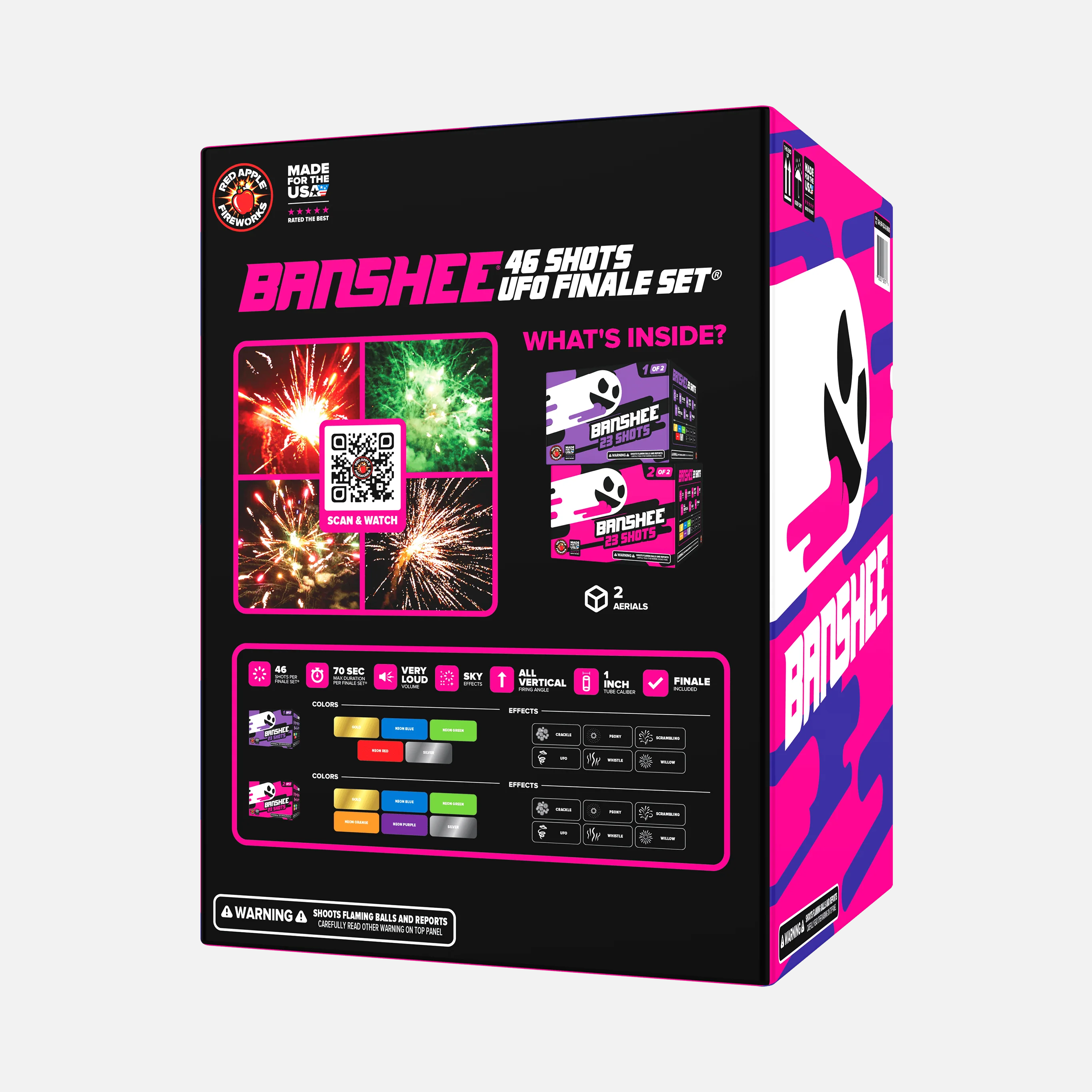 Banshee™ 46 Shots UFO Finale Set® - Image 3