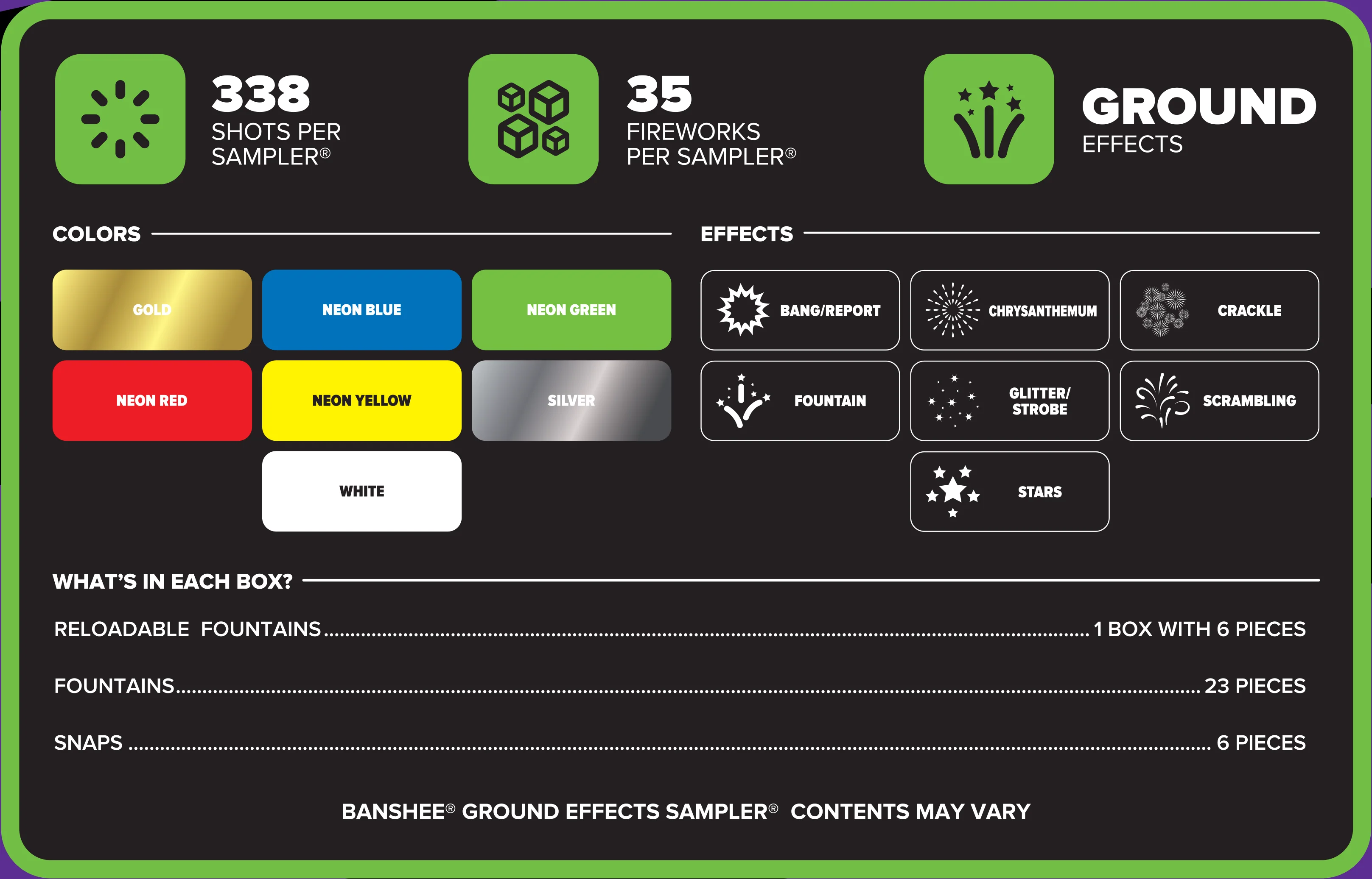 Banshee™ Ground Effects Sampler® - Image 7
