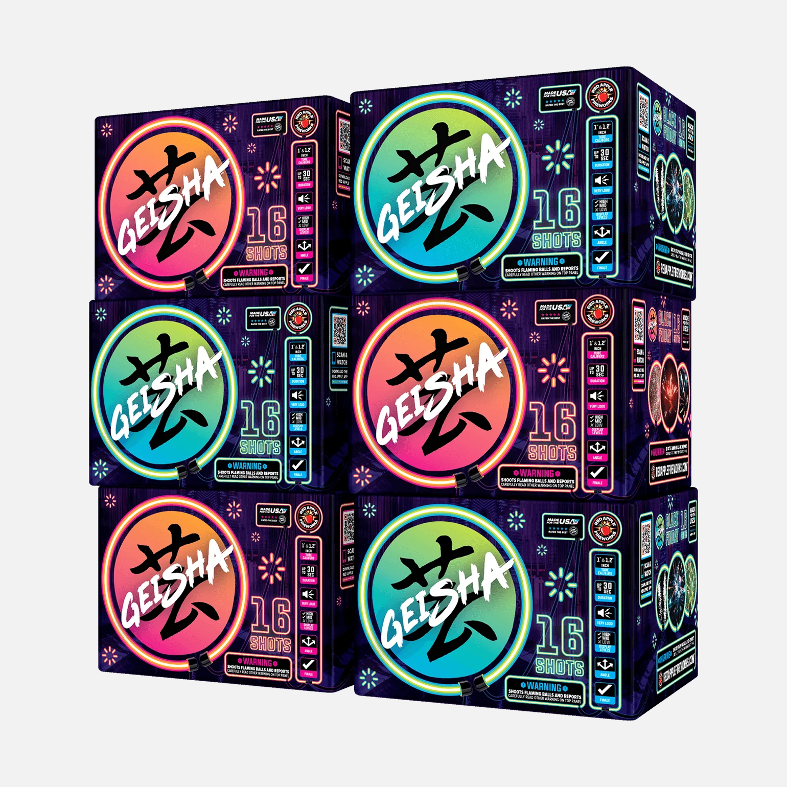 Black Friday Geisha® 16 Shots XL® Aerials - Image 4