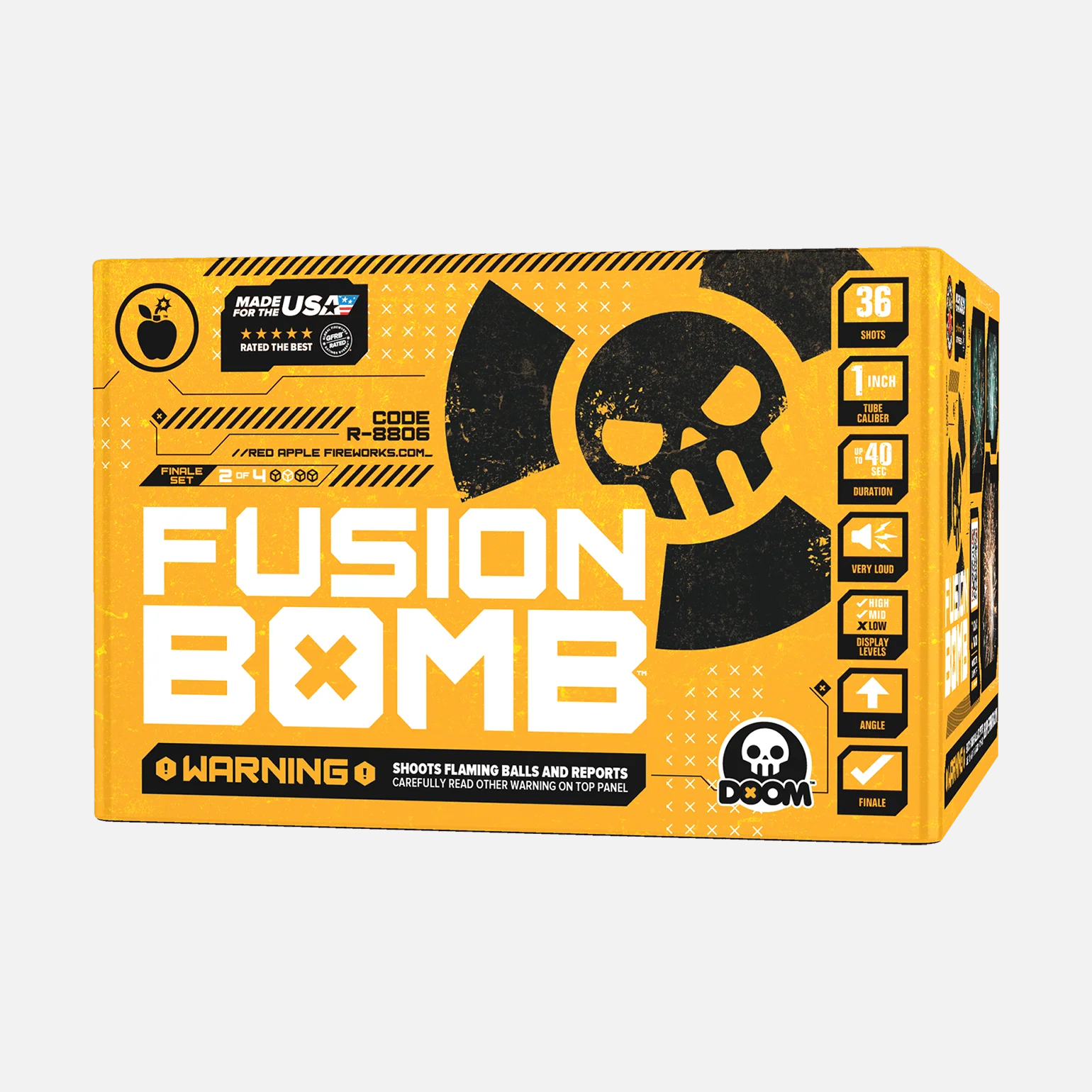 Bomb Box™ 144 Shots XL® Aerial Finale Set® - Image 6