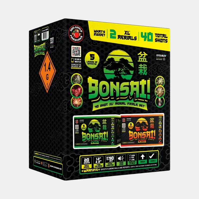 Bonsai™ 40 Shots XL® Aerial Finale Set® - Image 3