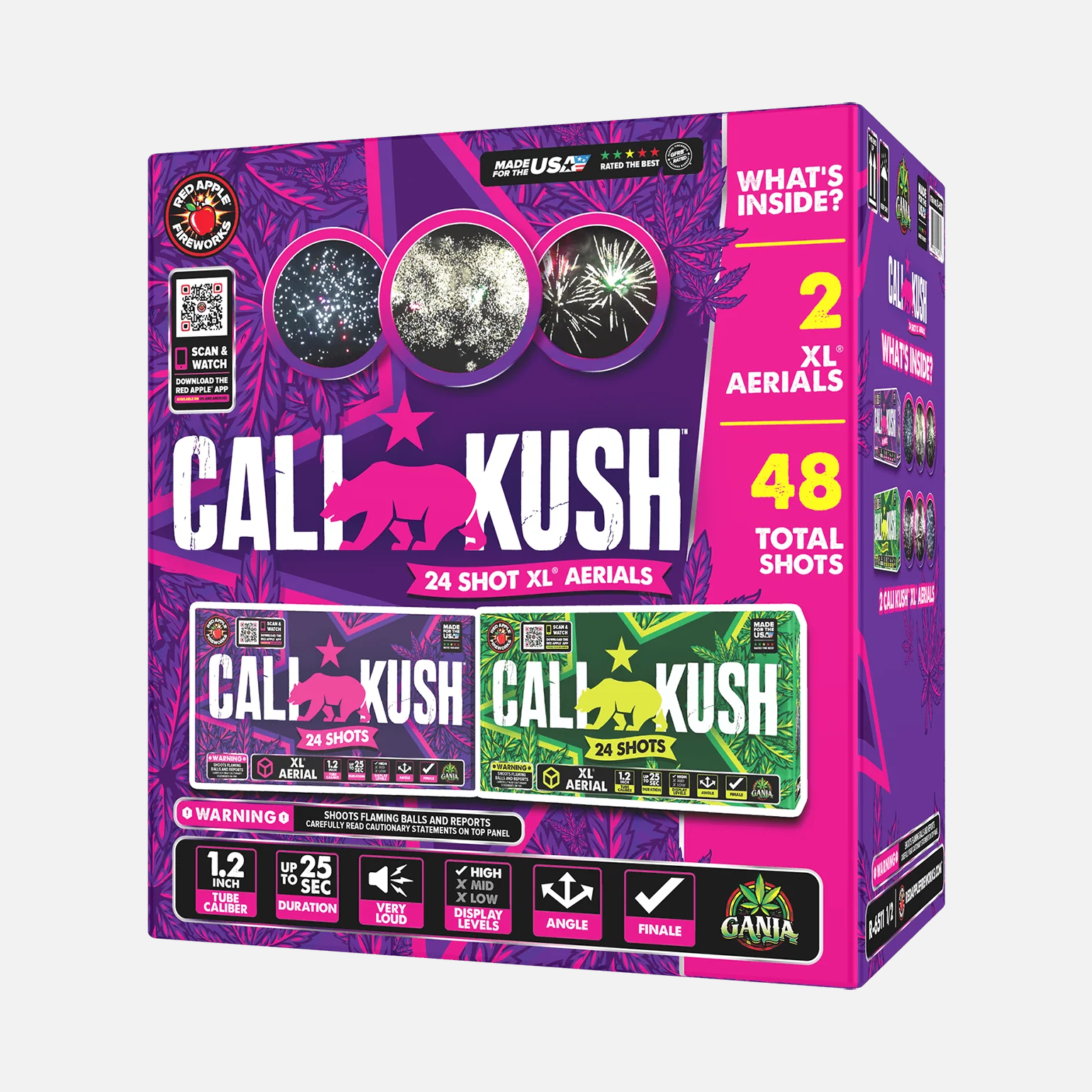 Cali Kush® 24-Shots XL® Aerials