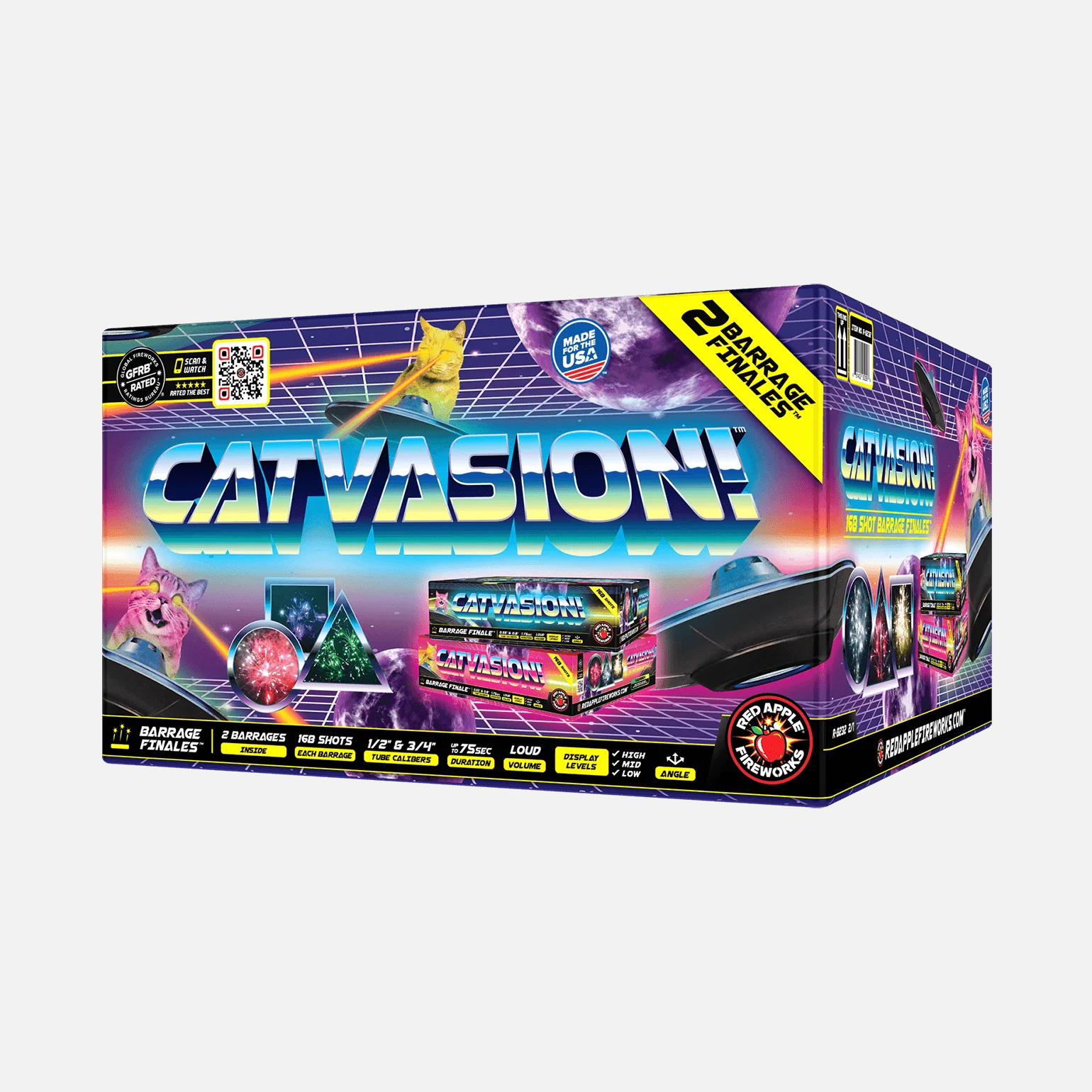 Catvasion!™ 168-Shots Barrage Finale™