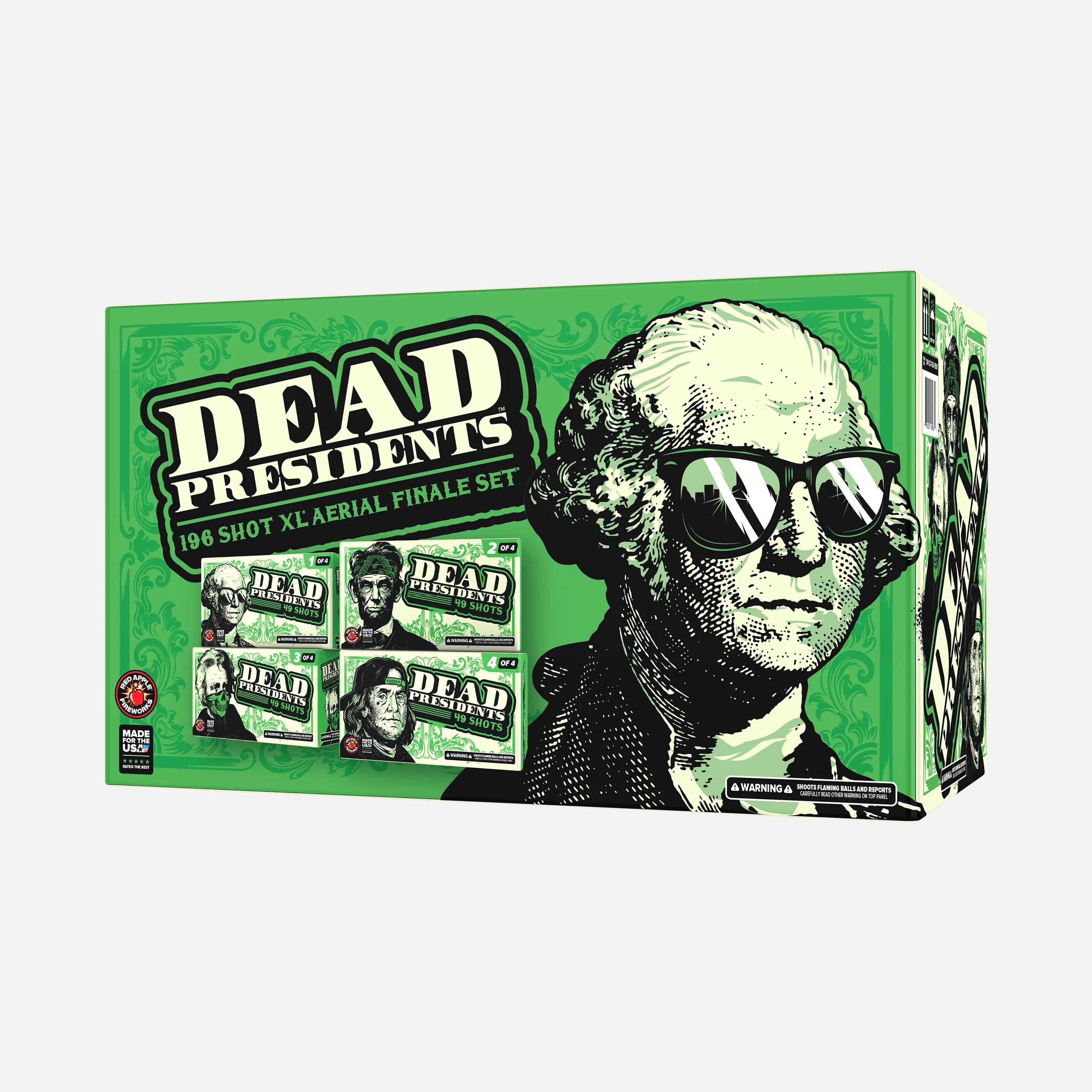 Dead Presidents™ 196 Shot XL® Aerial Finale Set®