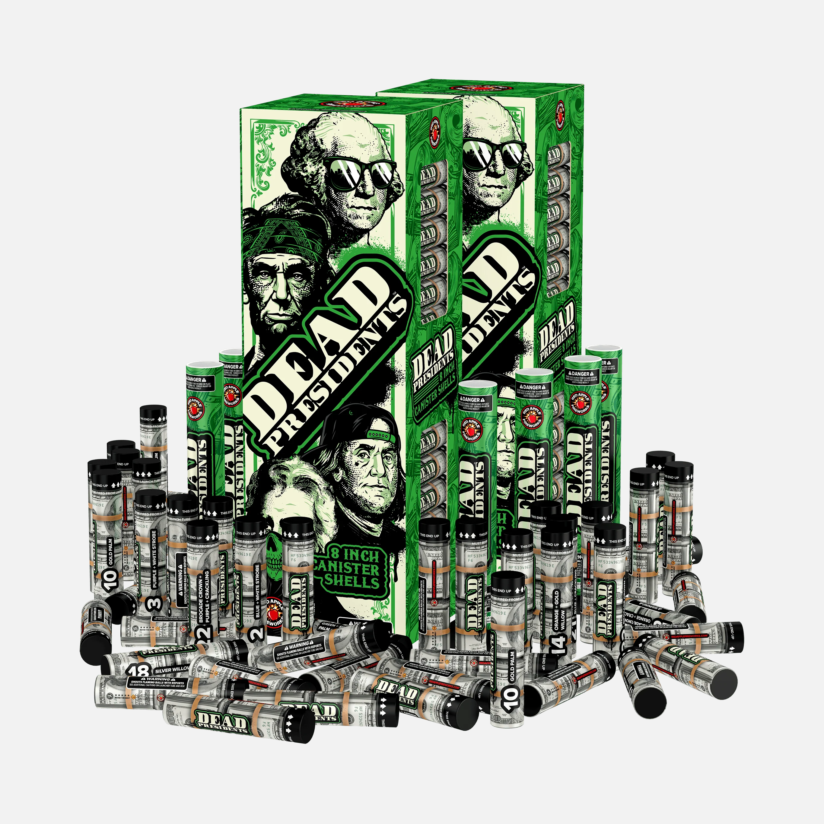 Dead Presidents™ 8 Inch Canister Shells - Image 4