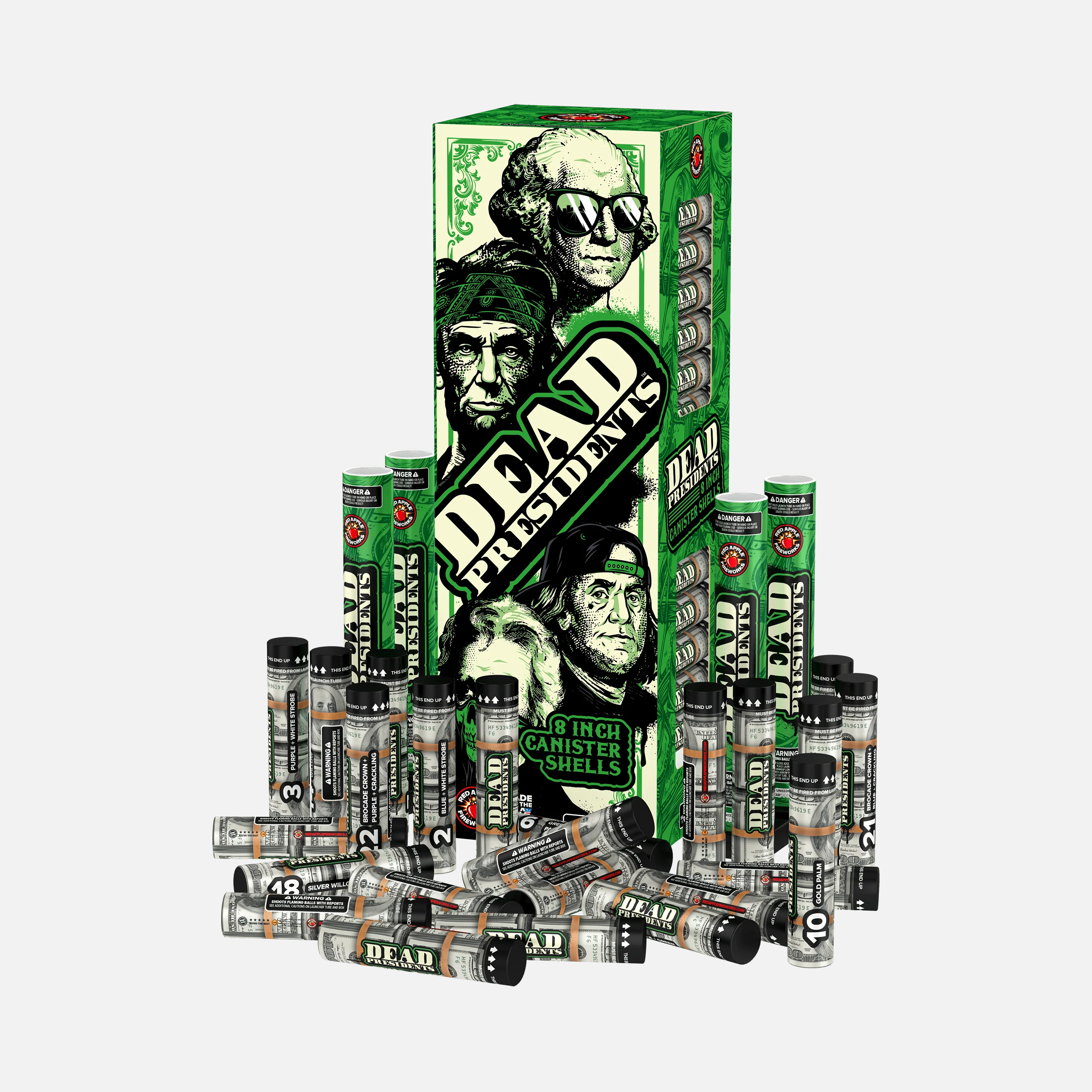 Dead Presidents™ 8 Inch Canister Shells - Image 5