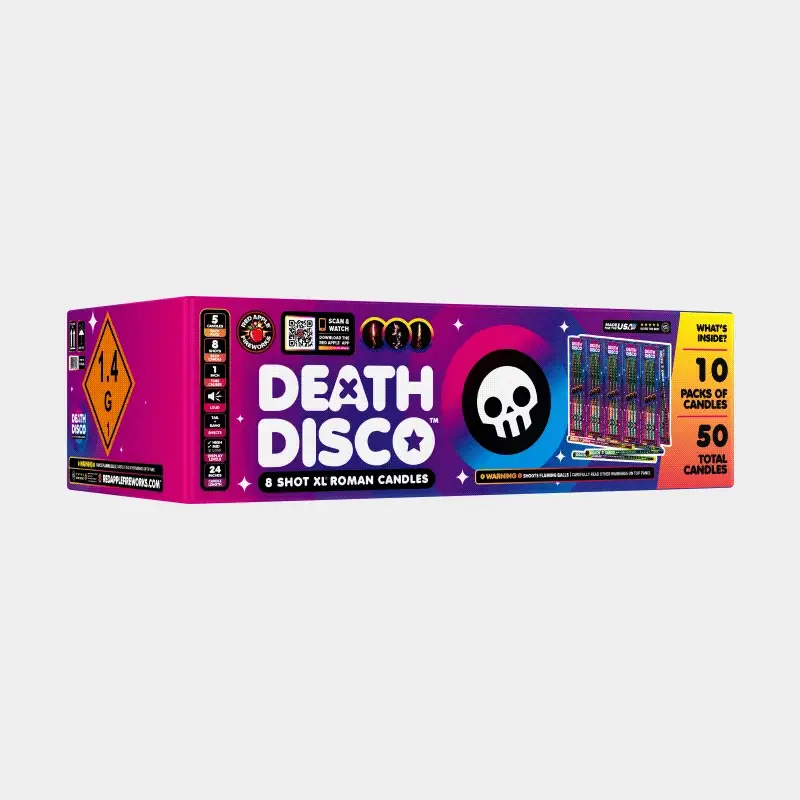 Death Disco™ 8 Shot XL® Candles - Image 3