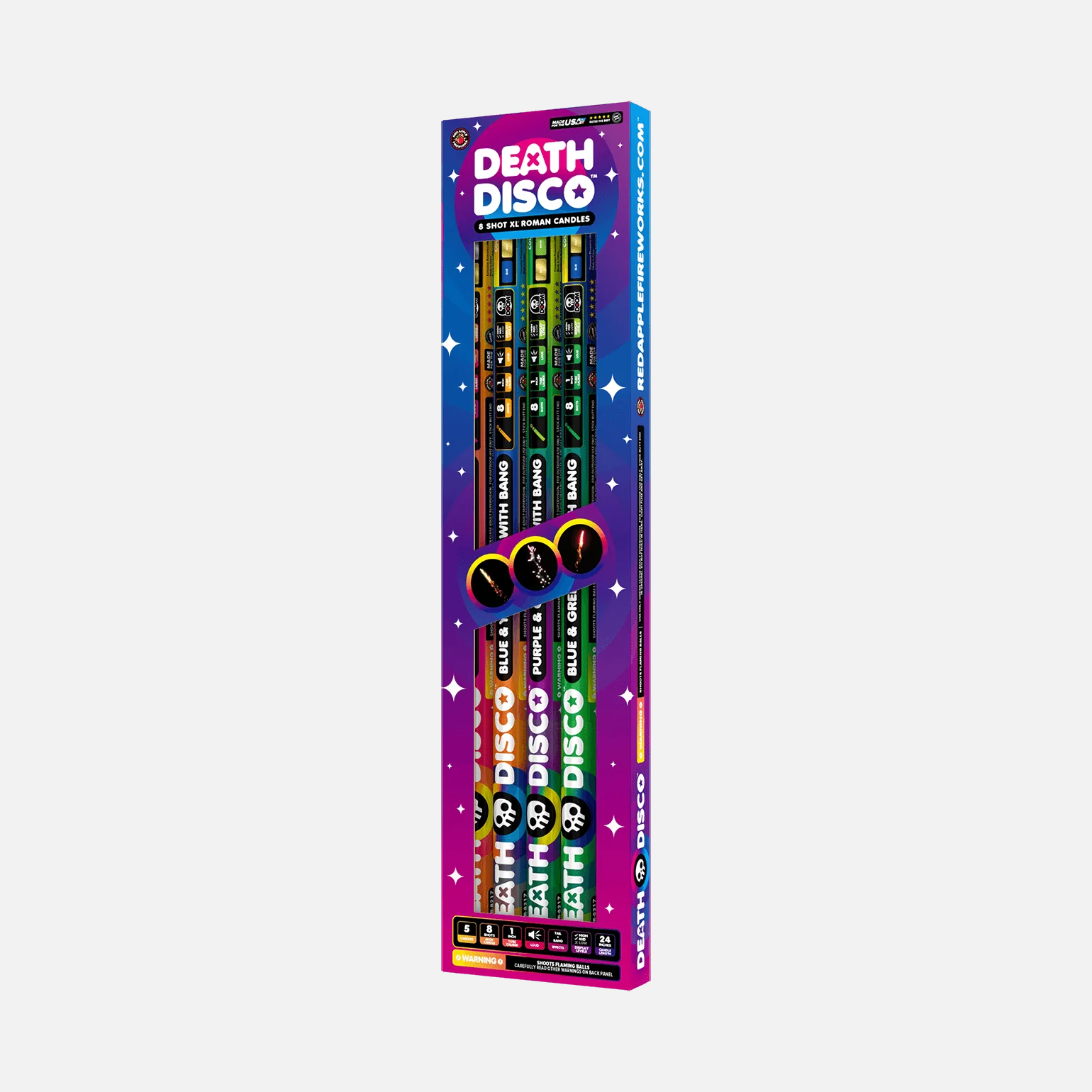 Death Disco™ 8 Shot XL® Candles - Image 5