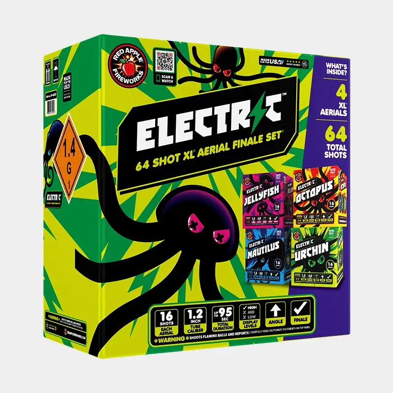 Electric™ 64-Shots XL® Aerial Finale Set® - Image 3