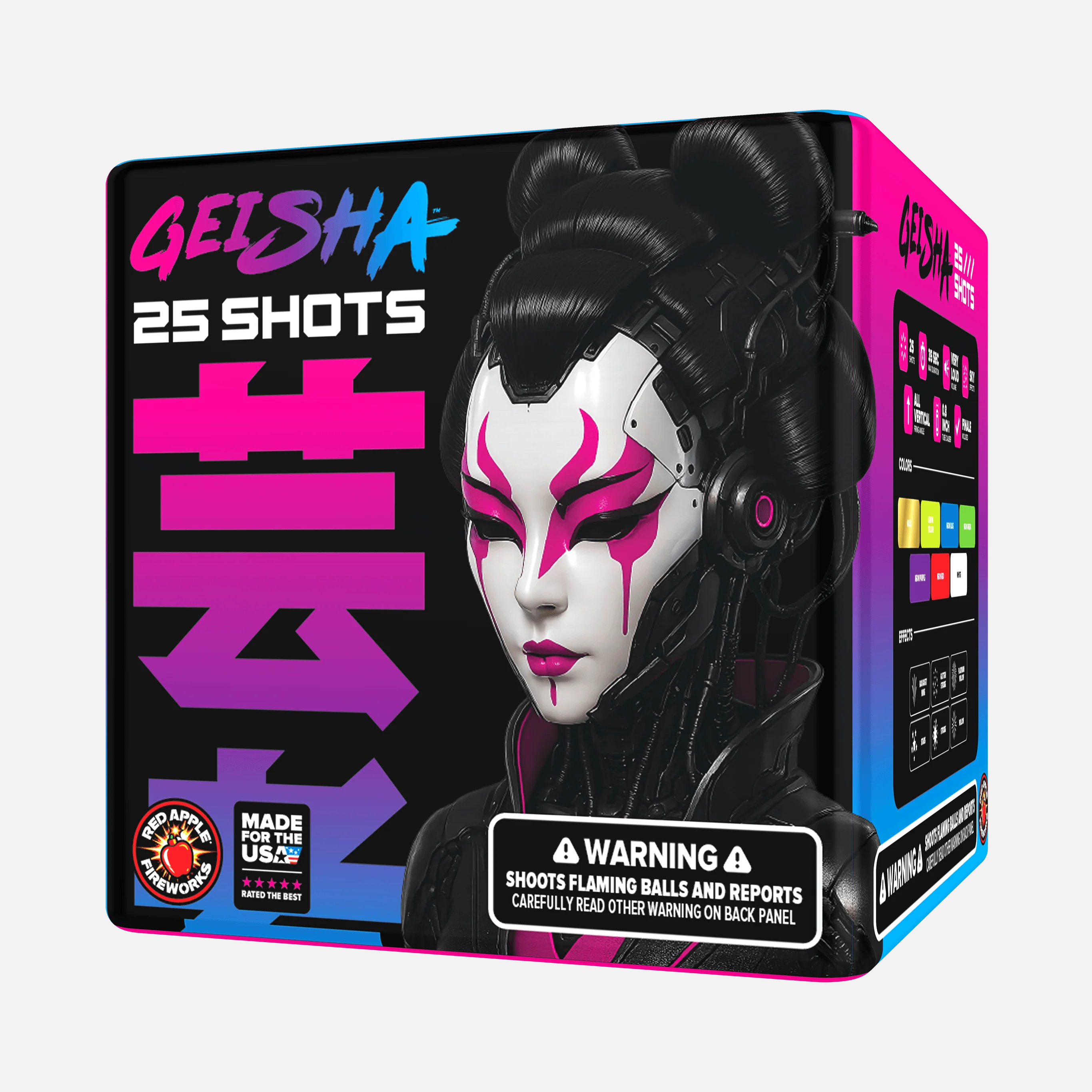 Geisha® 25 Shots Standard Aerials - Image 5