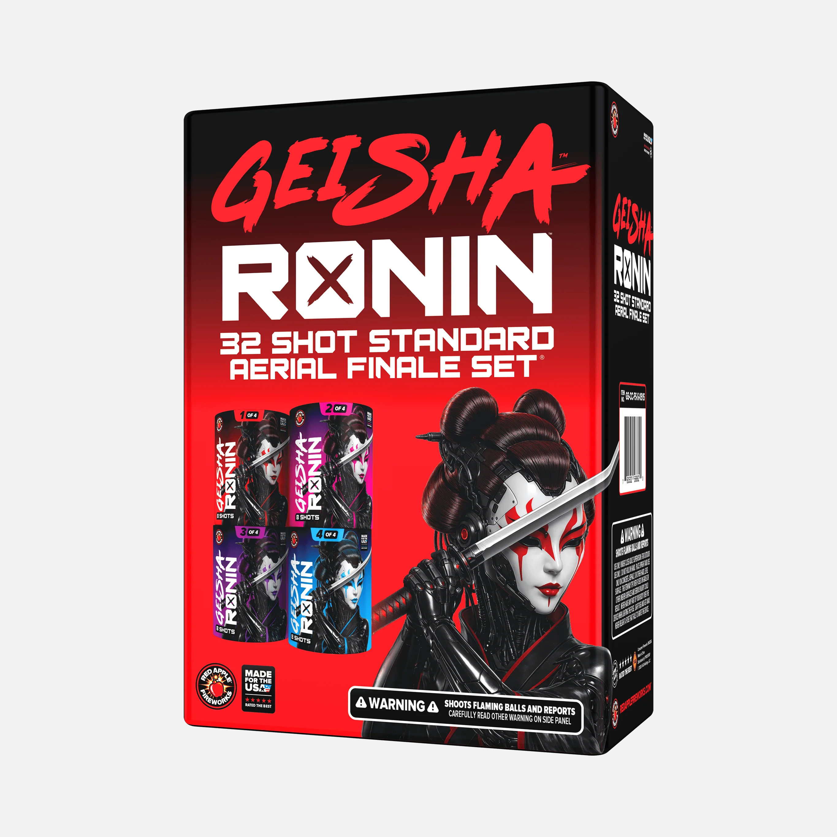 Geisha® 32 Shot Standard Aerial Finale Sets - Image 5