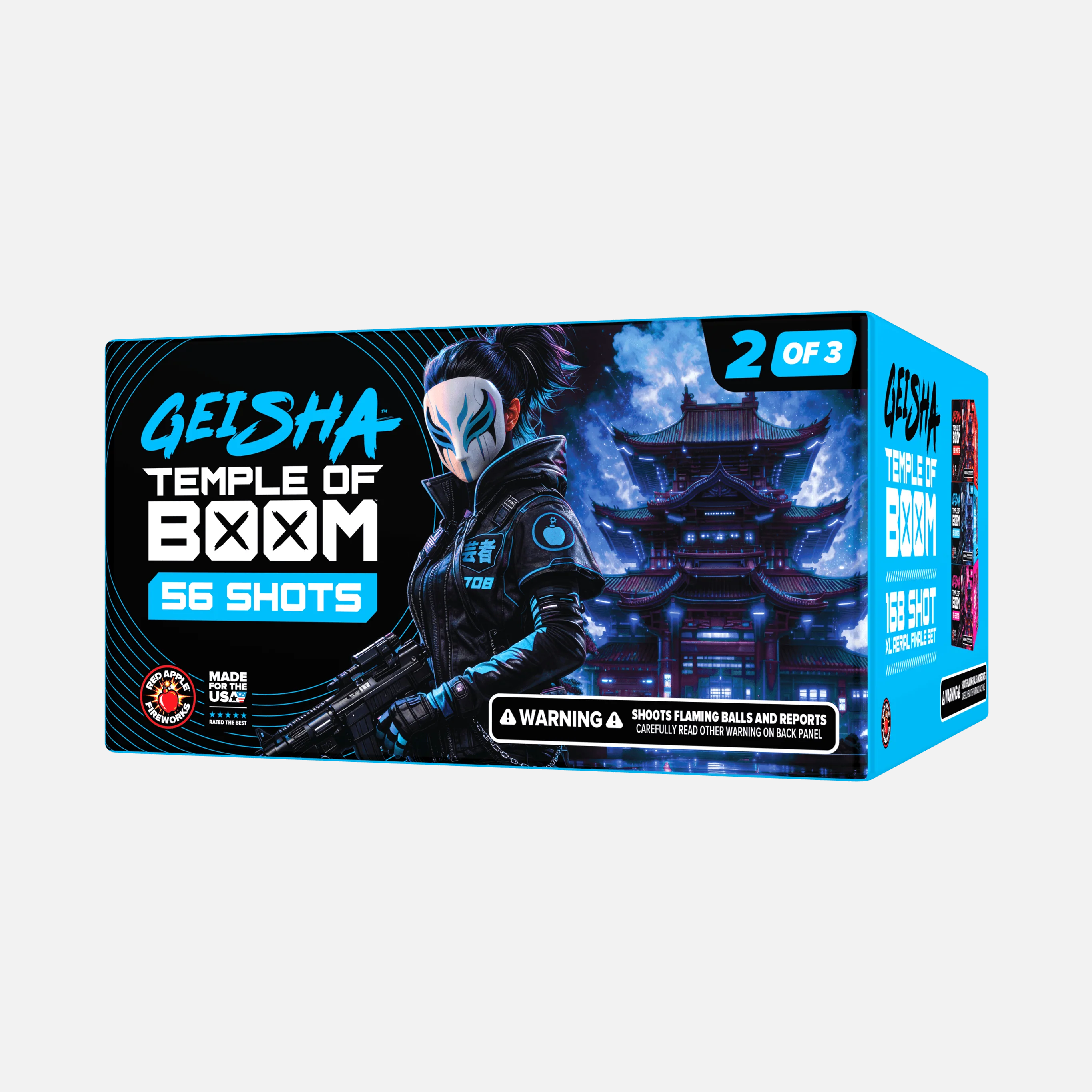 Geisha® Temple of Boom™ 168 Shot XL® Aerial Finale Set® - Image 6