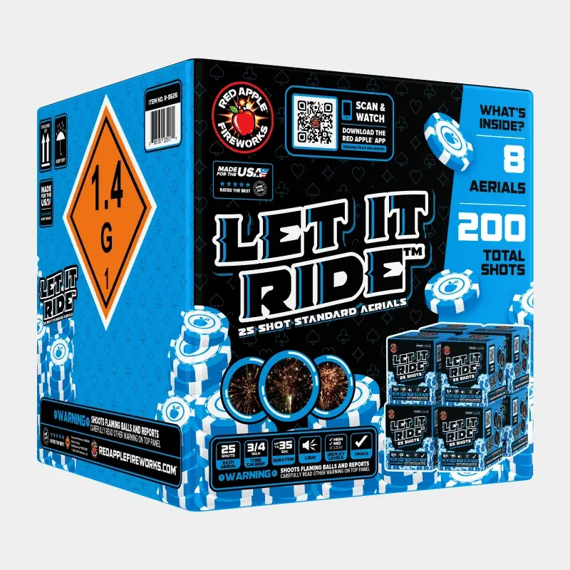 Let it Ride™ 25 Shot Standard Aerials - Image 3