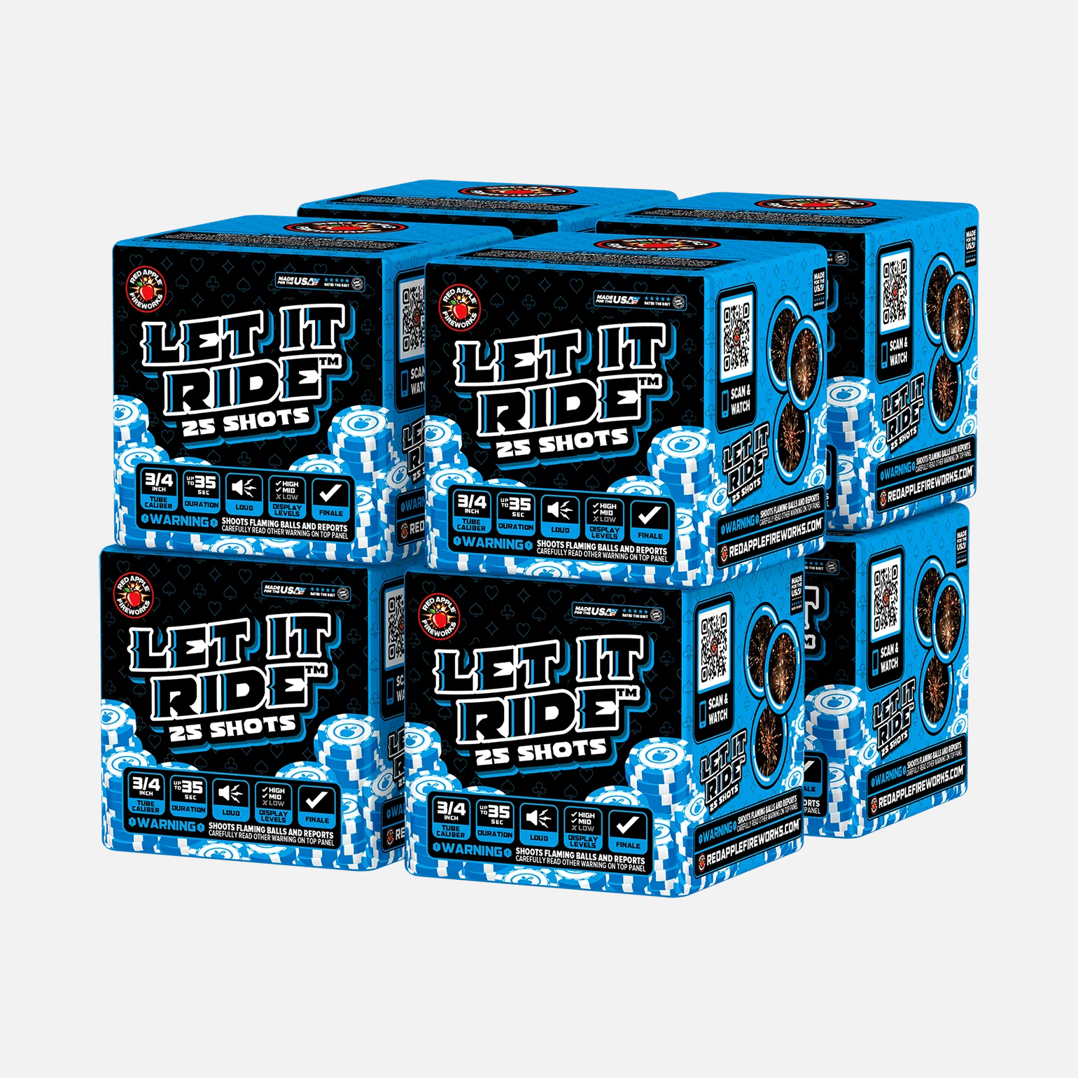 Let it Ride™ 25 Shot Standard Aerials - Image 4