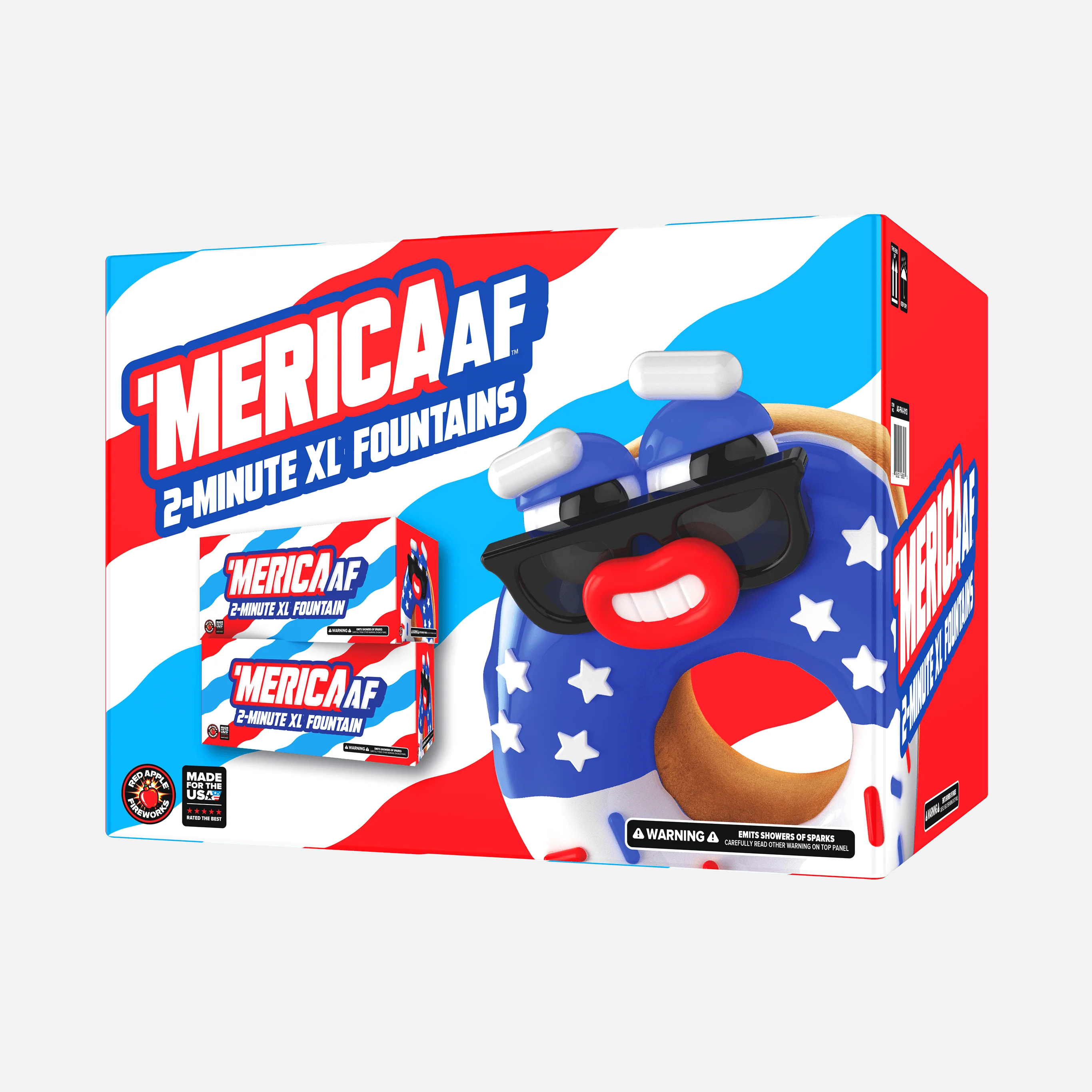 'Merica AF™ 2-Minute XL® Fountains