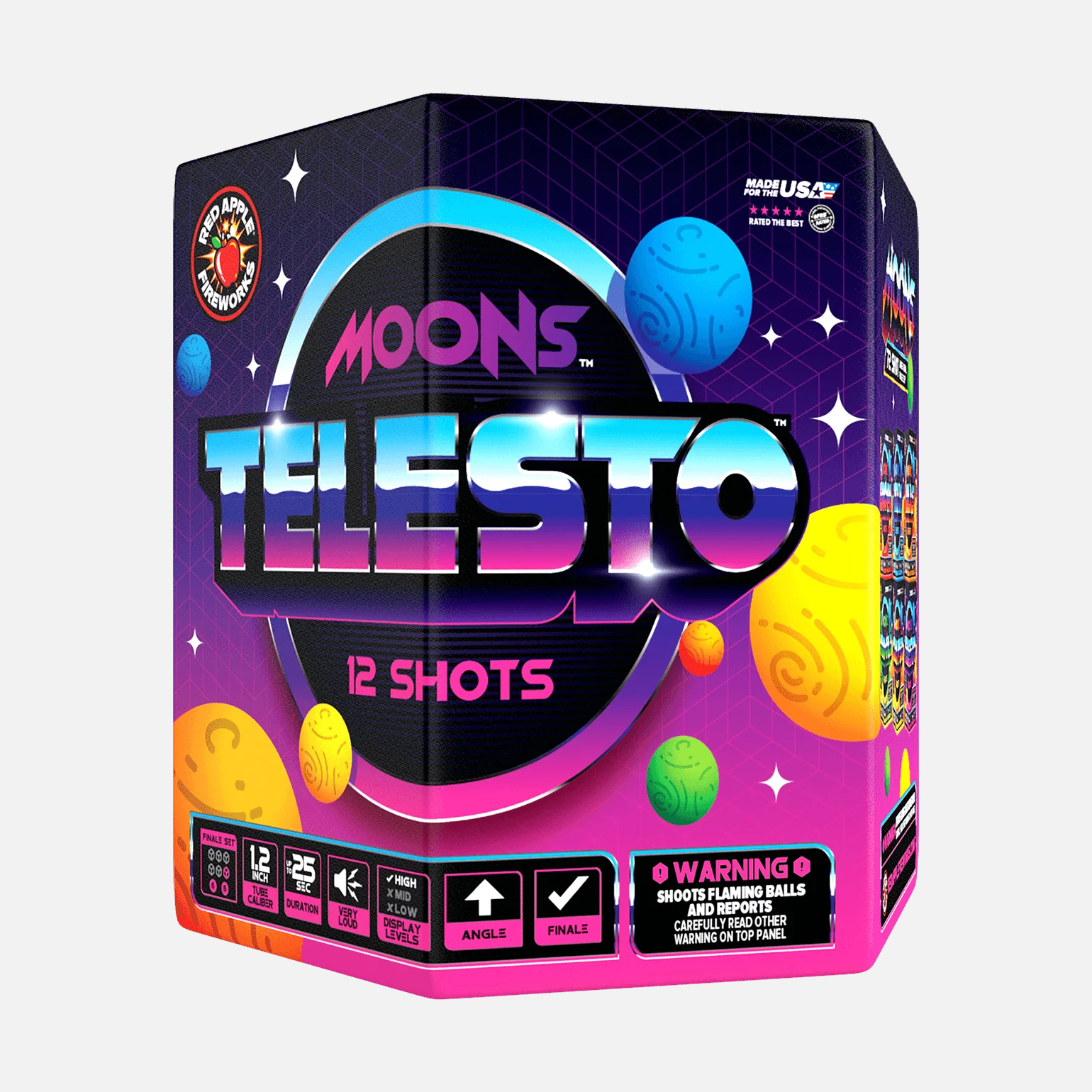Moons™ 72-Shots Large Aerial Finale Set® - Image 10