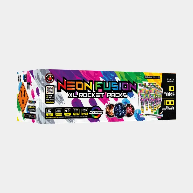 Neon Fusion® XL® Rocket Packs™ - Image 3
