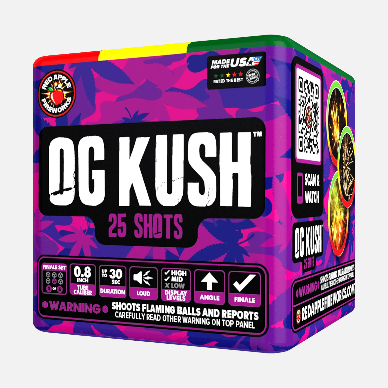 OG Kush® 150-Shots Standard Aerial Finale Set® - Image 10