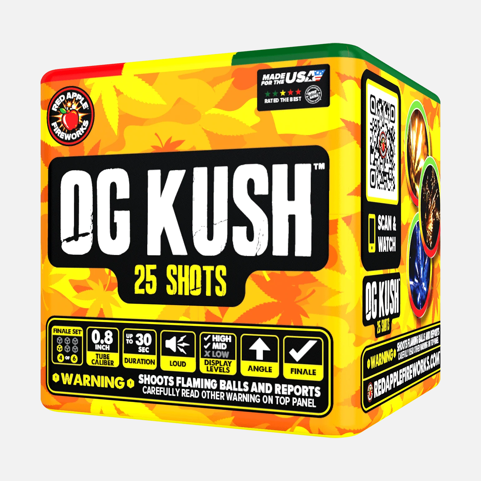 OG Kush® 150-Shots Standard Aerial Finale Set® - Image 9