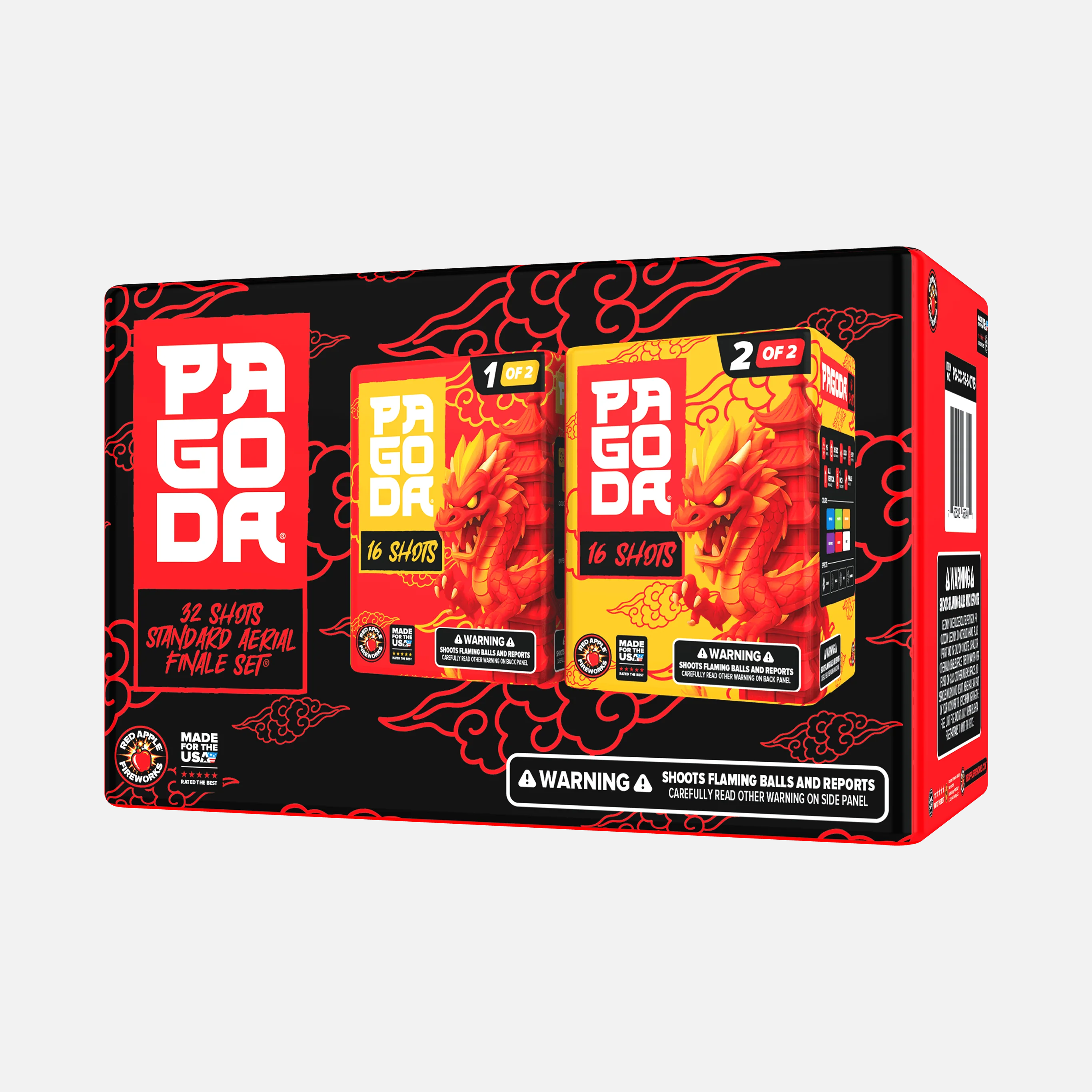 Pagoda® 32 Shots Standard Aerial Finale Sets® - Image 4