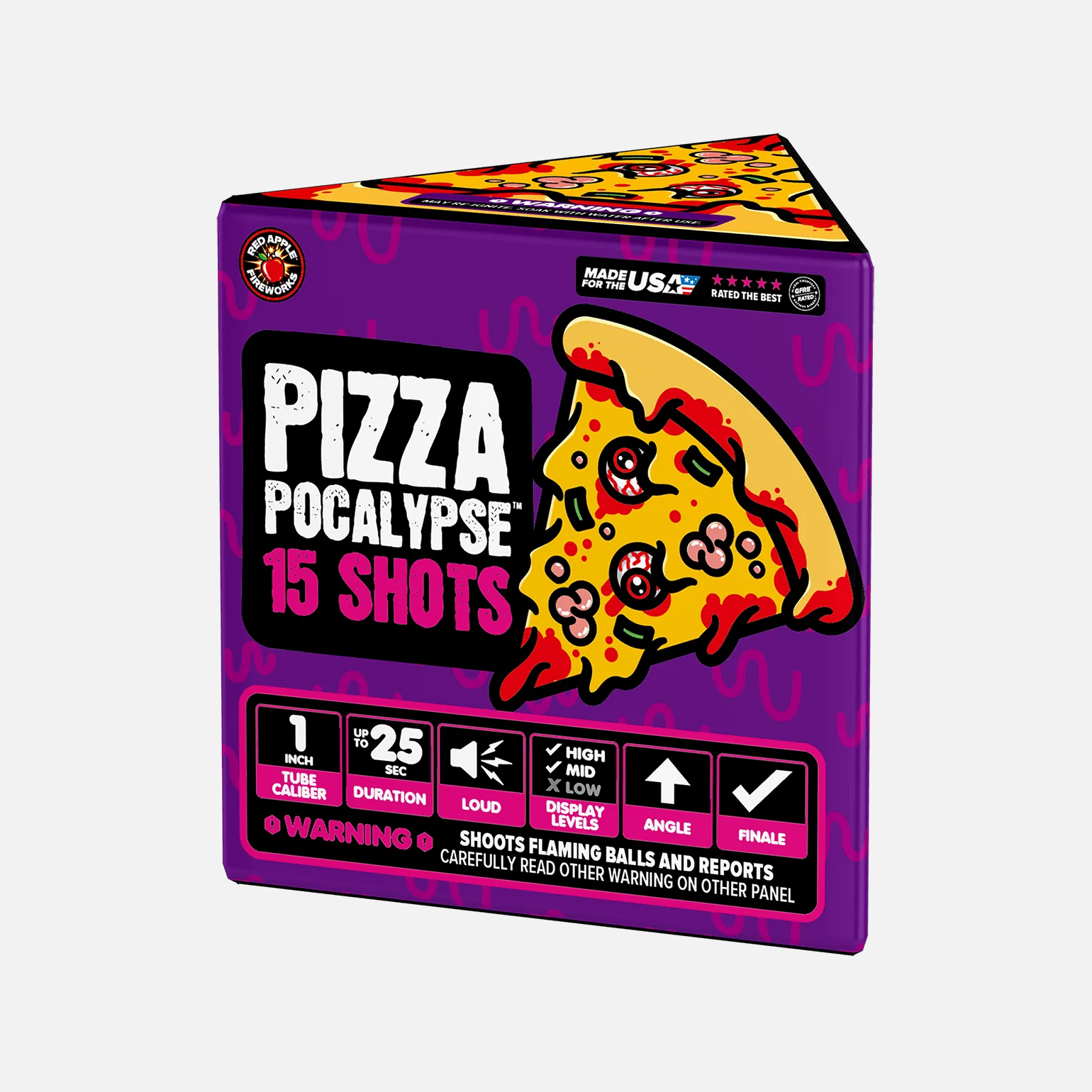 Pizza-Pocalypse™ 90 Shot Standard Aerial Finale Sets® - Image 8