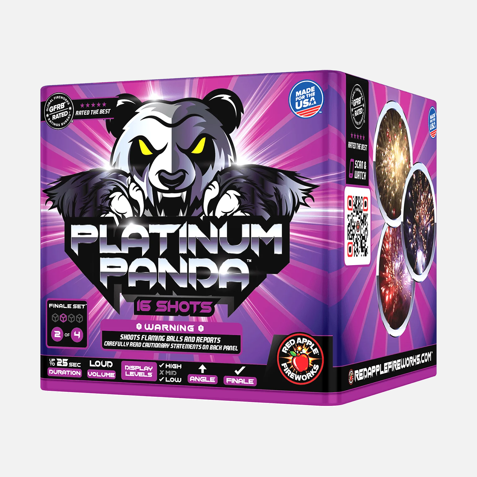 Platinum® Circus 64-Shots Standard Aerial Finale Set® - Image 7