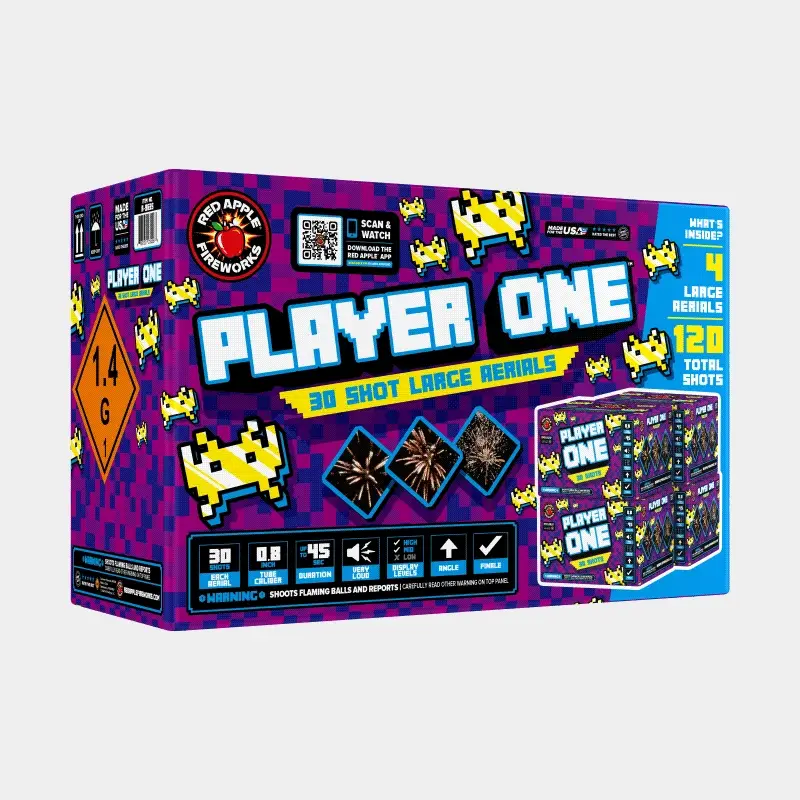 Player One™ 30 Shot Large Aerials - Image 4