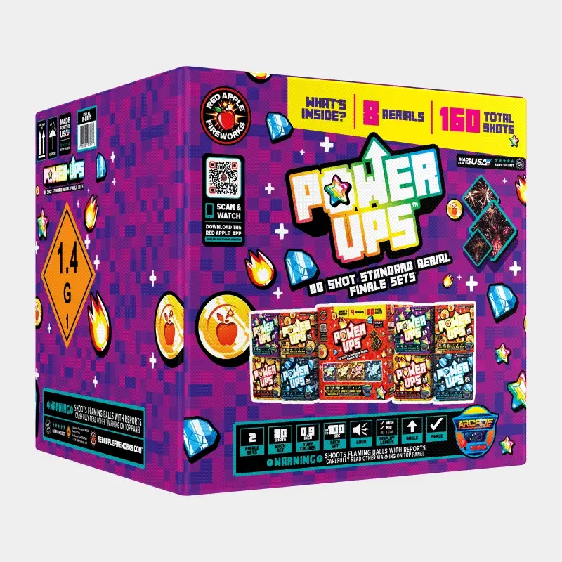 Power-Ups™ 80 Shot Standard Aerial Finale Set® - Image 3