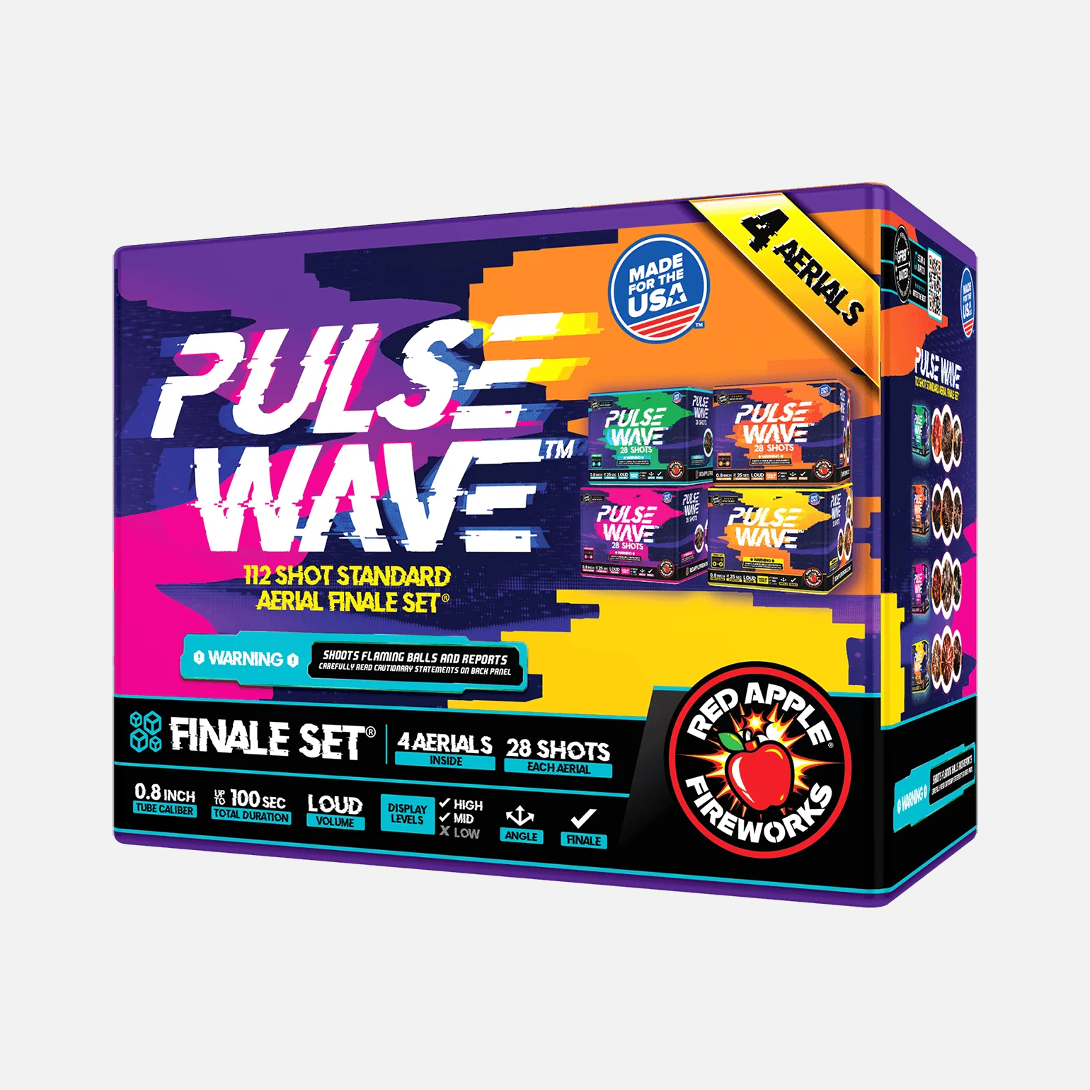 Pulse Wave™ 112-Shots Standard Aerial Finale Sets® - Image 5
