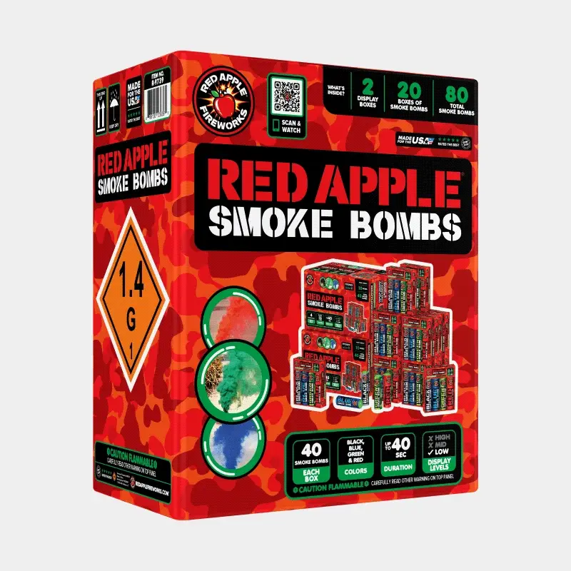 Red Apple® Smoke Bombs - Image 3
