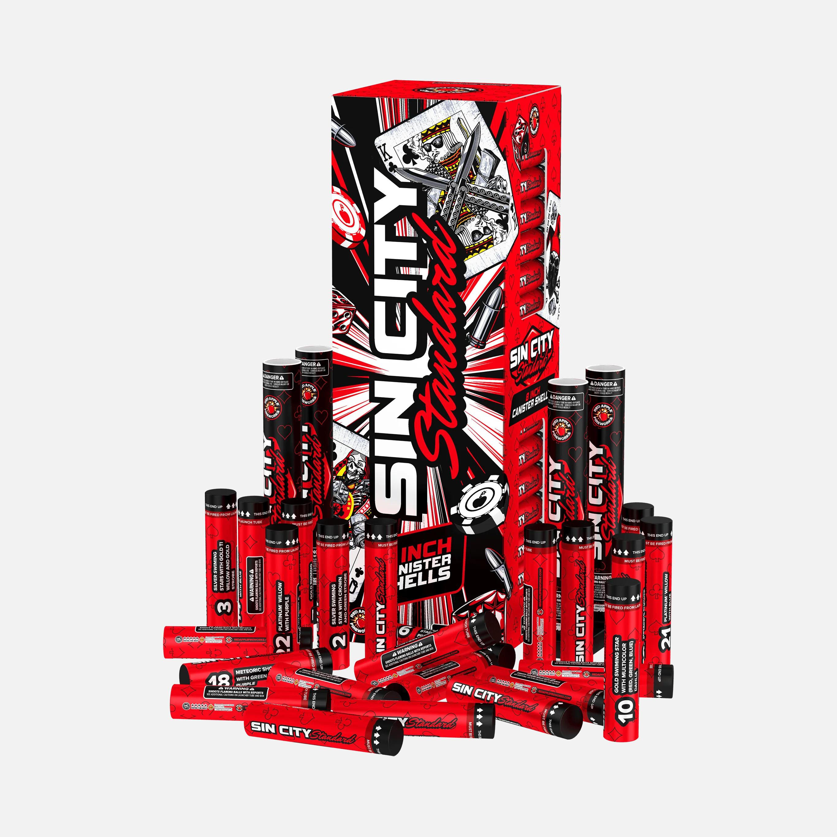 Sin City Standard™ 8 Inch Canister Shells - Image 5