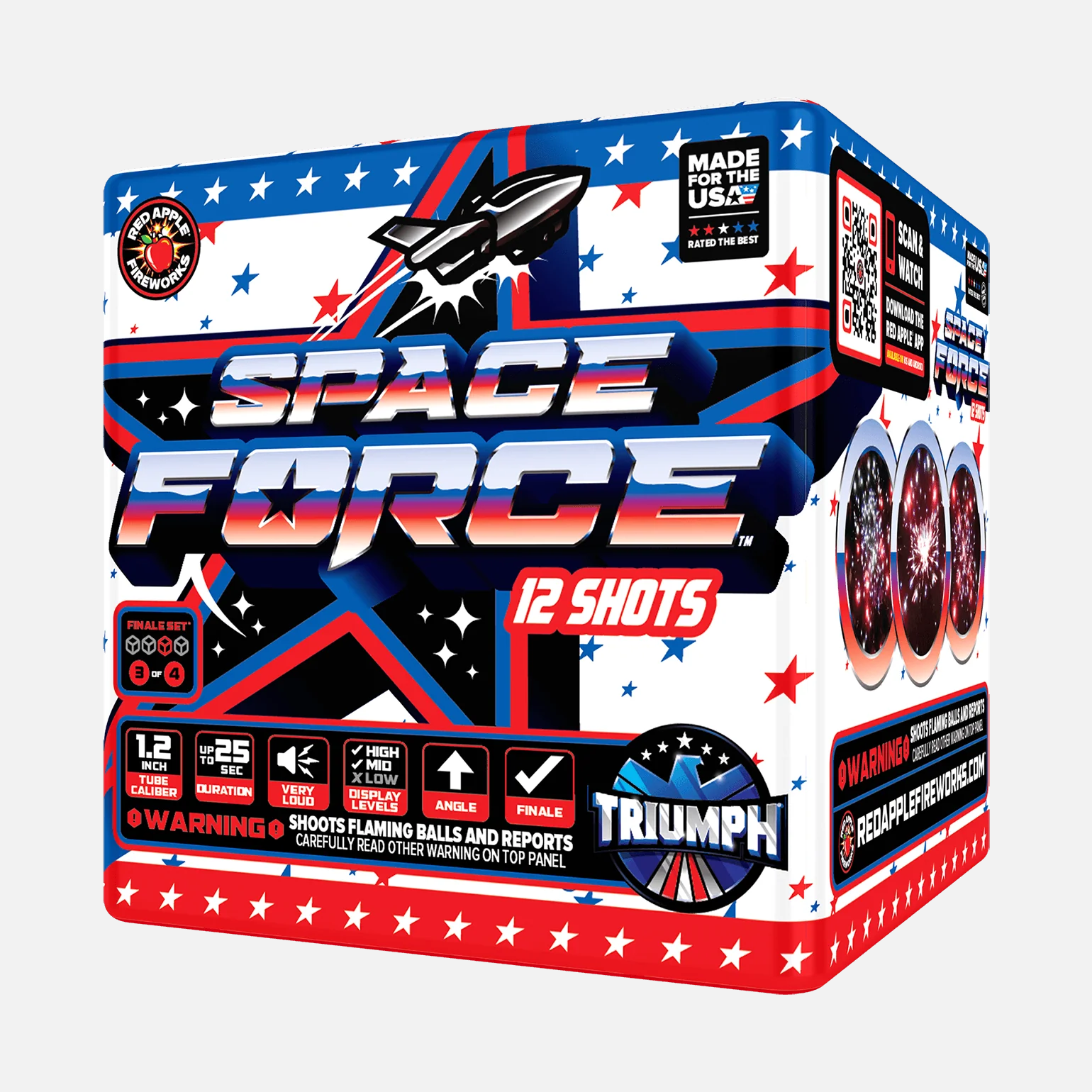 Space Force® 48-Shots Large Aerial Finale Set® - Image 8