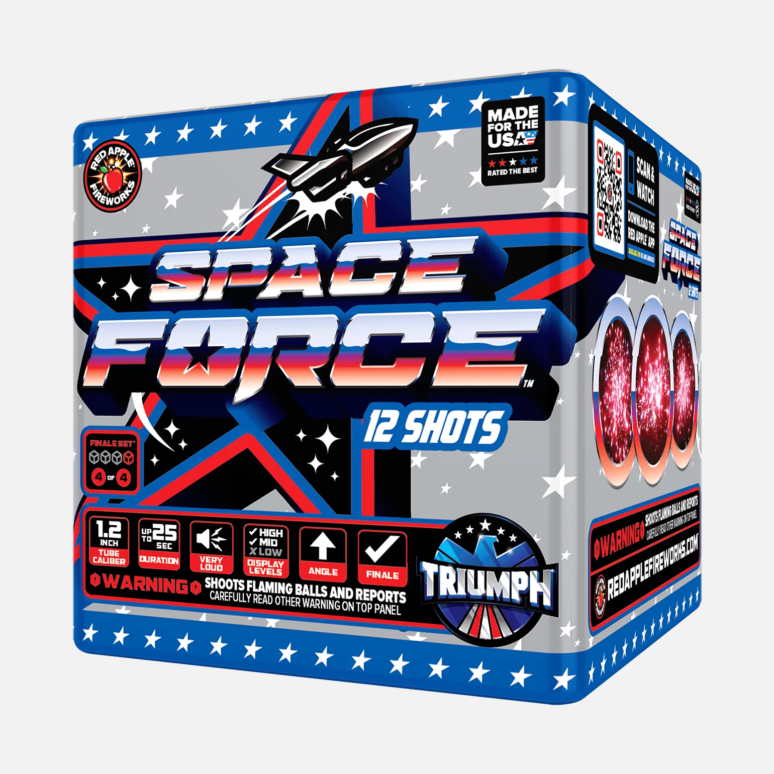 Space Force® 48-Shots Large Aerial Finale Set® - Image 9