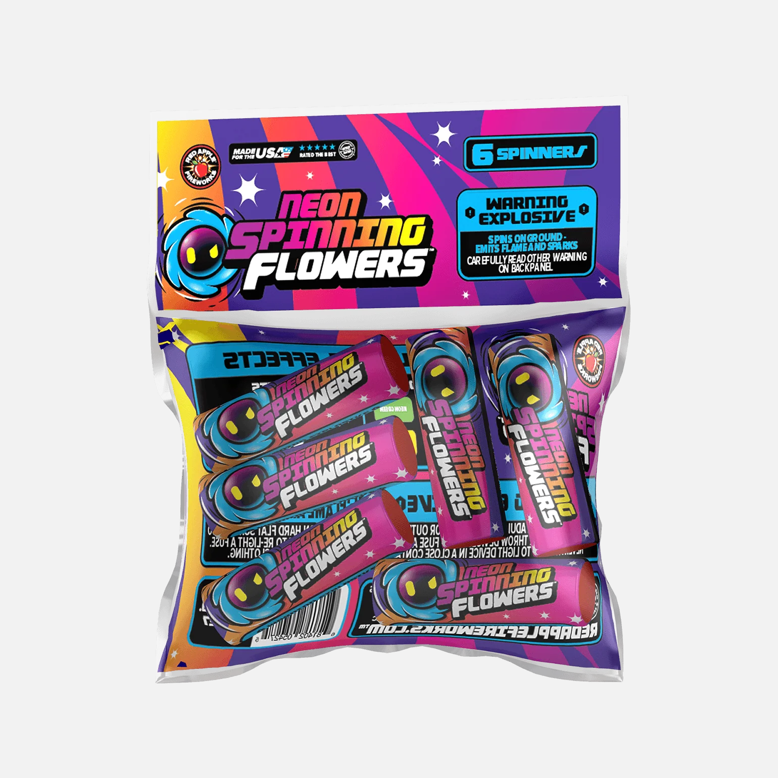 Neon Spinning Flowers™ - Image 6