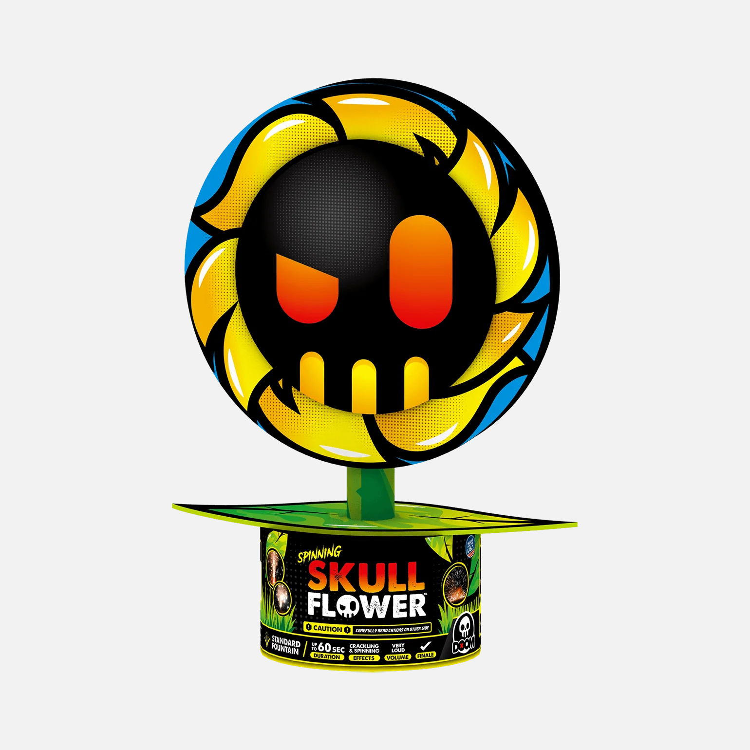 Spinning Skull Flower™ Fountains - Image 5