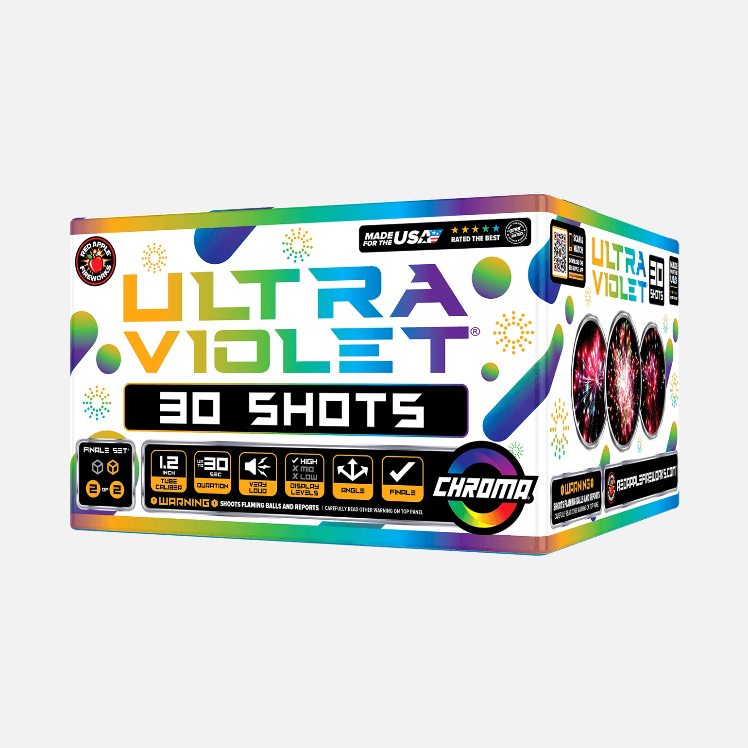 Ultraviolet® 60 Shot XL® Aerial Finale Set® - Image 6