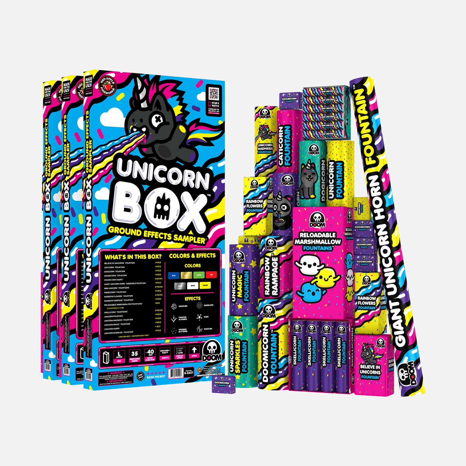 Unicorn® Box Fireworks Samplers™ - Image 4