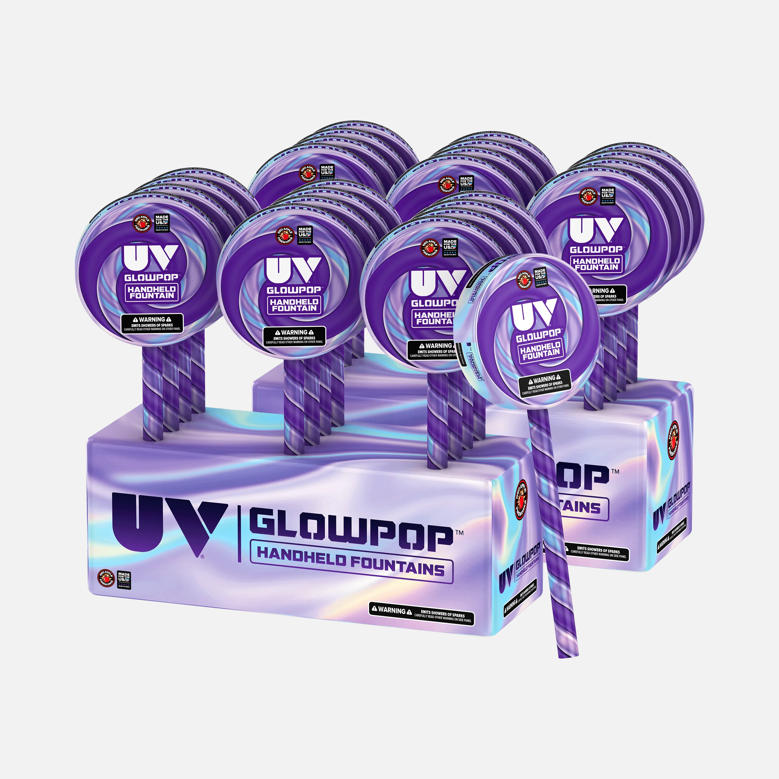 UV® Glowpop™ Handheld Fountains - Image 3