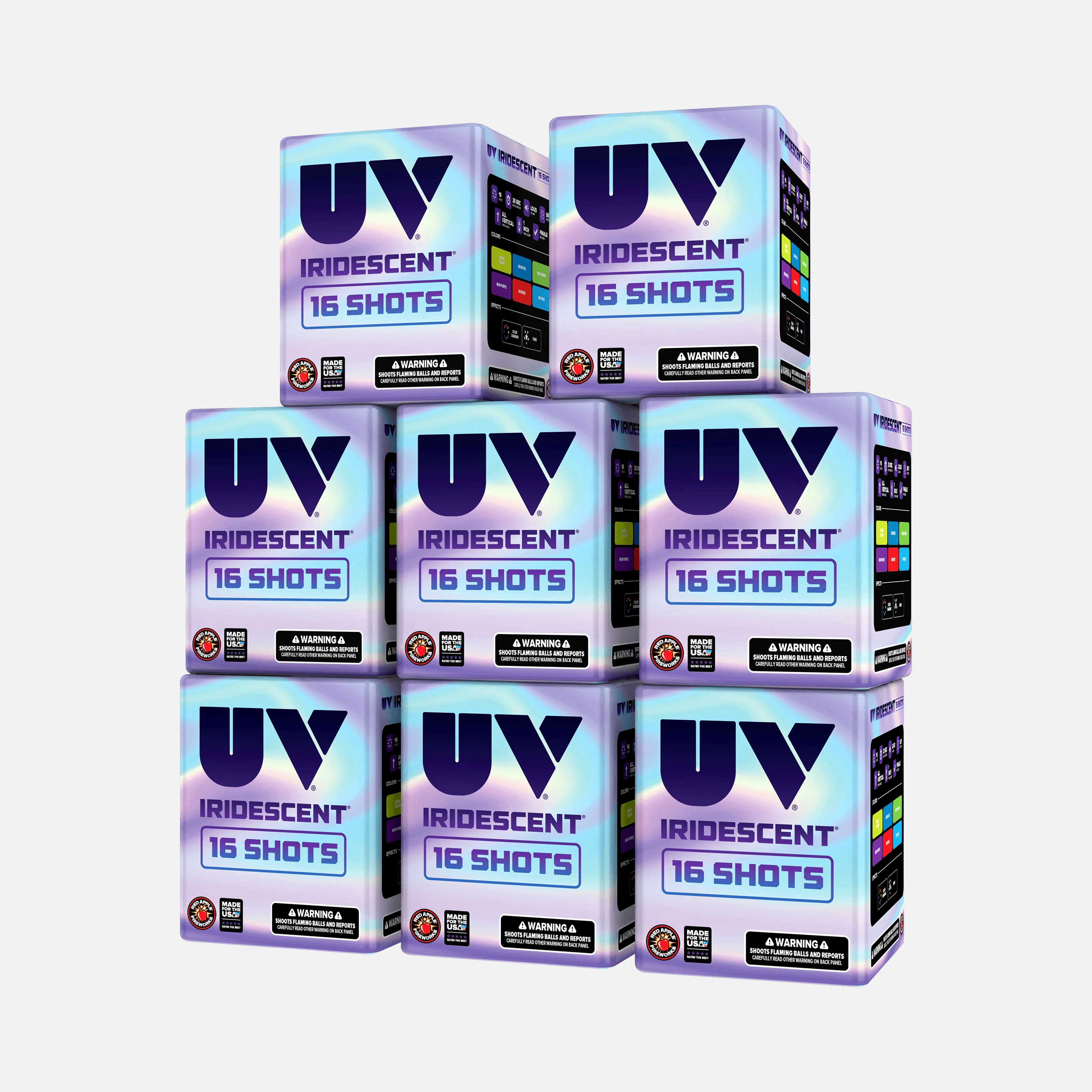 UV® Iridescent™ 16 Shots Standard Aerials - Image 3