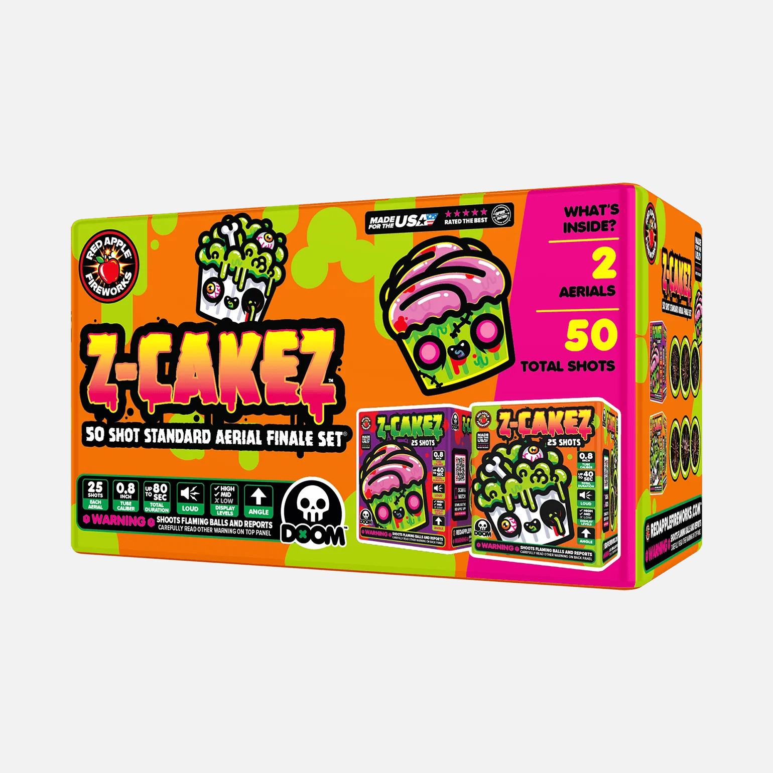 Z-Cakez™ 50 Shot Standard Aerial Finale Sets® - Image 5
